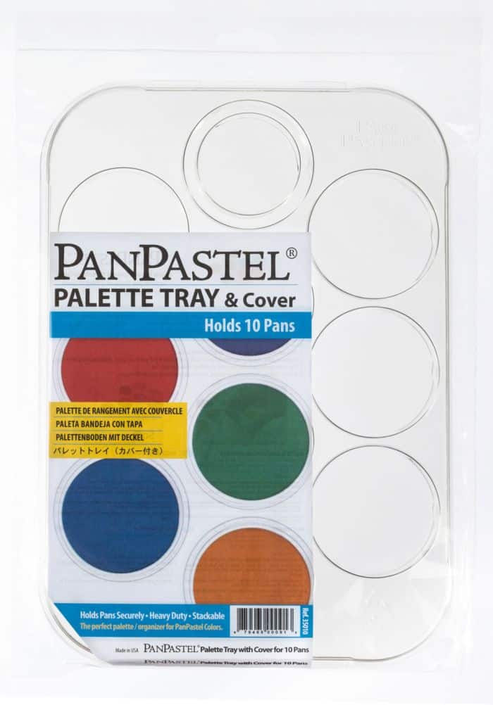 panpastel tray crepepapirblomster
