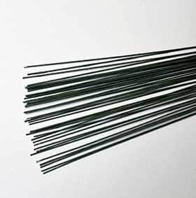 ståltråd crepepapirblomster