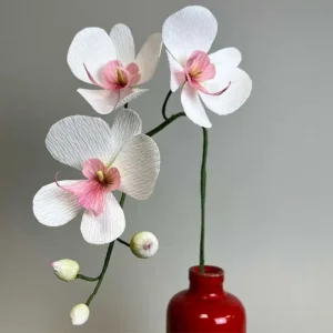 orkide crepepapir orchid crepepaper